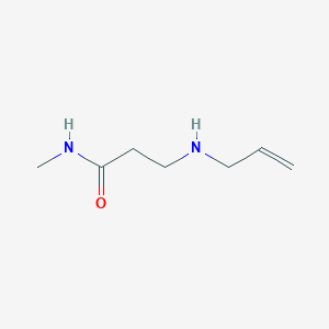molecular formula C7H14N2O B1437086 3-(Allylamino)-N-methylpropanamide CAS No. 1040692-02-1