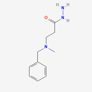 molecular formula C11H17N3O B1437100 3-[Benzyl(methyl)amino]propanohydrazide CAS No. 187834-93-1