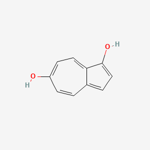 molecular formula C10H8O2 B14371179 Azulene-1,6-diol CAS No. 90790-81-1