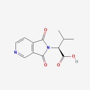 molecular formula C12H12N2O4 B1437134 (S)-TXNIP-IN-1 