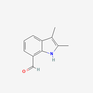 2,3-Dimethyl-1H-indole-7-carbaldehyde