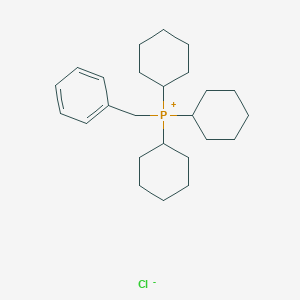 molecular formula C25H40ClP B14371487 Benzyl(tricyclohexyl)phosphanium chloride CAS No. 90144-90-4