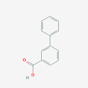 molecular formula C13H10O2 B143715 Biphenyl-3-carboxylic acid CAS No. 716-76-7