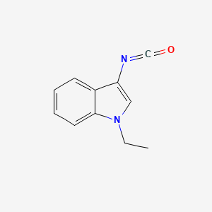 molecular formula C11H10N2O B1437153 1-ethyl-3-isocyanato-1H-indole CAS No. 1082325-97-0
