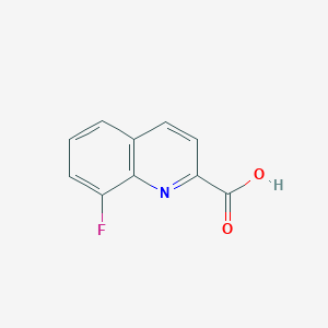 molecular formula C10H6FNO2 B1437156 8-Fluoroquinoline-2-carboxylic acid CAS No. 914208-13-2