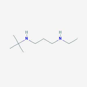 molecular formula C9H22N2 B1437164 N1-(tert-Butyl)-N3-ethyl-1,3-propanediamine CAS No. 28286-19-3