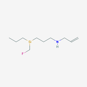 molecular formula C10H21FNSi B14371708 CID 78060540 