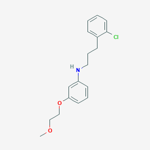 N-[3-(2-Chlorophenyl)propyl]-3-(2-methoxyethoxy)-aniline