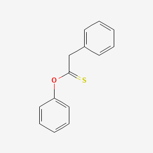 molecular formula C14H12OS B14371736 O-Phenyl phenylethanethioate CAS No. 90318-24-4