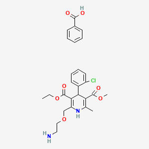 molecular formula C27H31ClN2O7 B1437191 Amlodipine benzoate CAS No. 1239916-29-0