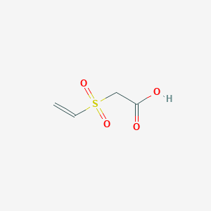 molecular formula C4H6O4S B1437196 2-(Ethenesulfonyl)acetic acid CAS No. 20854-29-9