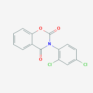 molecular formula C14H7Cl2NO3 B14372092 3-(2,4-Dichlorophenyl)-1,3-benzoxazine-2,4-dione 