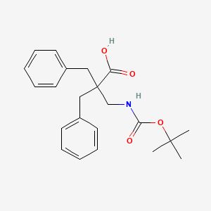 3-Bocamino-2,2-dibenzyl-propionic acid