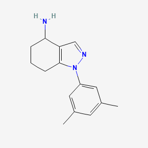 molecular formula C15H19N3 B1437222 1-(3,5-Dimethylphenyl)-4,5,6,7-tetrahydro-1H-indazol-4-amine CAS No. 1203661-50-0