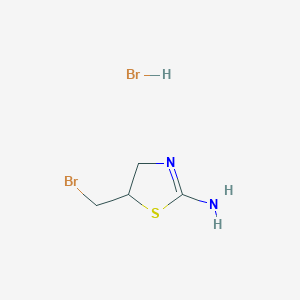 5-Bromomethyl-4,5-dihydro-thiazol-2-ylamine hydrobromide
