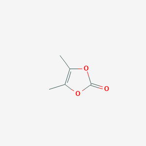 molecular formula C5H6O3 B143725 4,5-Dimethyl-1,3-dioxol-2-one CAS No. 37830-90-3