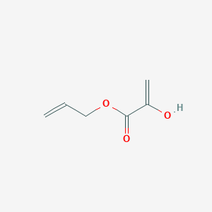 molecular formula C6H8O3 B14372517 Prop-2-en-1-yl 2-hydroxyprop-2-enoate CAS No. 91148-00-4