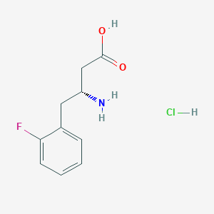 (R)-3-Amino-4-(2-fluorophenyl)butanoic acid hydrochloride