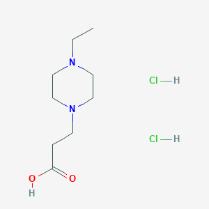 3-(4-Ethylpiperazin-1-yl)propanoic acid dihydrochloride