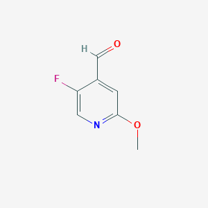 5-Fluoro-2-methoxyisonicotinaldehyde