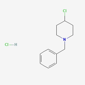 molecular formula C12H17Cl2N B1437303 1-Benzyl-4-chloropiperidine hydrochloride CAS No. 21937-57-5
