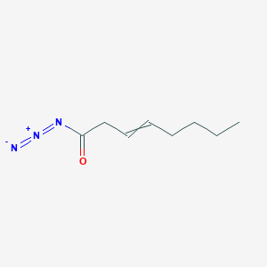 molecular formula C8H13N3O B14373217 Oct-3-enoyl azide CAS No. 90096-97-2