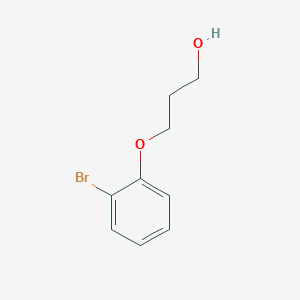 molecular formula C9H11BrO2 B1437334 3-(2-溴苯氧基)丙醇 CAS No. 52449-01-1