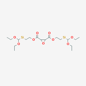 molecular formula C18H32O9Si2 B14373366 CID 78069487 