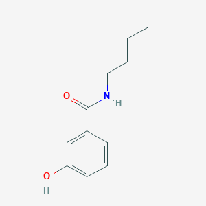 molecular formula C11H15NO2 B1437337 N-butyl-3-hydroxybenzamide CAS No. 15789-00-1