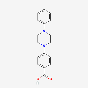 4-(4-Phenylpiperazin-1-yl)benzoic acid