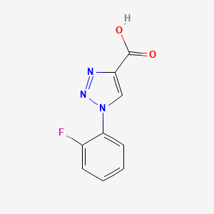 1-(2-fluorophenyl)-1H-1,2,3-triazole-4-carboxylic acid