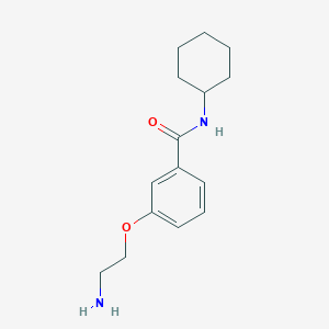3-(2-aminoethoxy)-N-cyclohexylbenzamide