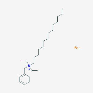 molecular formula C25H46BrN B14373547 N-Benzyl-N,N-diethyltetradecan-1-aminium bromide CAS No. 90105-73-0