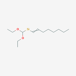 molecular formula C13H26O2Si B14373569 CID 78060532 