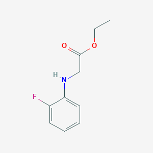 Ethyl 2-[(2-fluorophenyl)amino]acetate