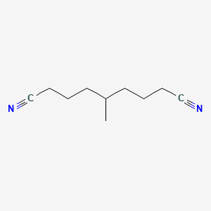 molecular formula C10H16N2 B14373606 5-Methylnonanedinitrile CAS No. 91010-30-9