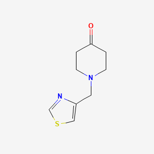 1-(1,3-Thiazol-4-ylmethyl)piperidin-4-one