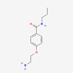 4-(2-Aminoethoxy)-N-propylbenzamide