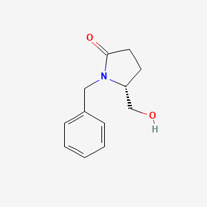 (5R)-1-benzyl-5-(hydroxymethyl)pyrrolidin-2-one