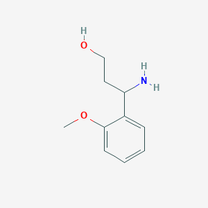 3-Amino-3-(2-methoxyphenyl)propan-1-ol