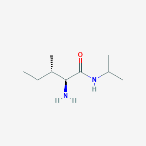 molecular formula C9H20N2O B1437387 L-isoleucine isopropyl amide CAS No. 1820583-52-5