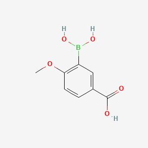 B1437388 3-Borono-4-methoxybenzoic acid CAS No. 730971-32-1