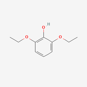 molecular formula C10H14O3 B14373892 2,6-Diethoxyphenol CAS No. 90132-55-1