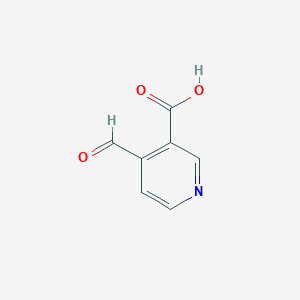 molecular formula C7H5NO3 B1437390 4-Formylpyridine-3-carboxylic acid CAS No. 395645-41-7
