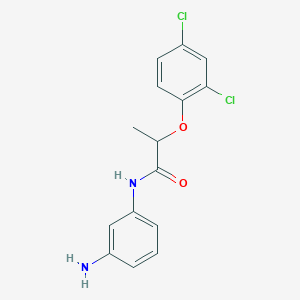 N-(3-Aminophenyl)-2-(2,4-dichlorophenoxy)-propanamide