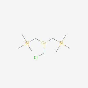 molecular formula C9H24ClGeSi2 B14374171 CID 78060566 