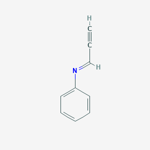 molecular formula C9H7N B14374203 (1E)-N-Phenylprop-2-yn-1-imine CAS No. 90404-04-9