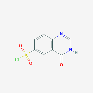4-Oxo-3,4-dihydroquinazoline-6-sulfonyl chloride