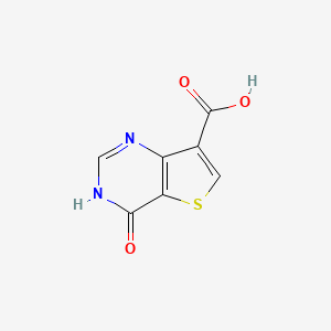 4-Oxo-3,4-dihydrothieno[3,2-d]pyrimidine-7-carboxylic acid