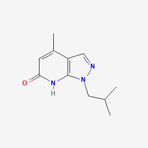 1-isobutyl-4-methyl-1H-pyrazolo[3,4-b]pyridin-6-ol